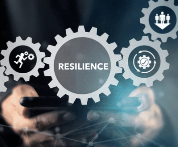 Text image and image ofTraining Fosters Resilience and Engagement