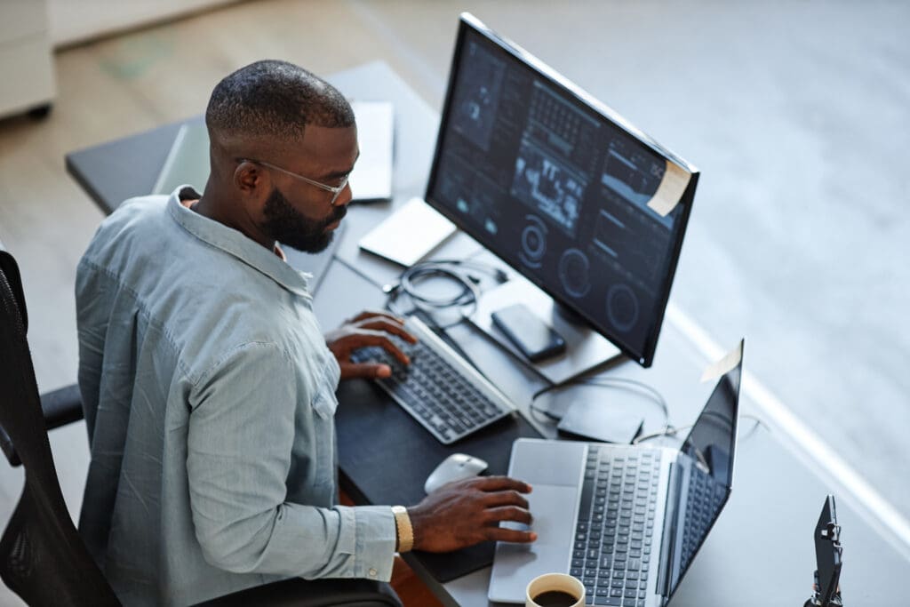 Text and image that is associated withOnline training (available from September 1st)